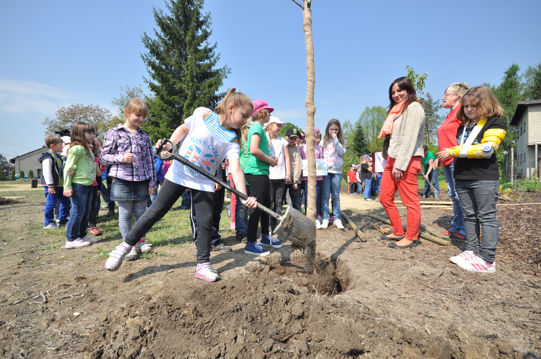 2014 04 30 sázení stromů sokolovna Záblatí 29