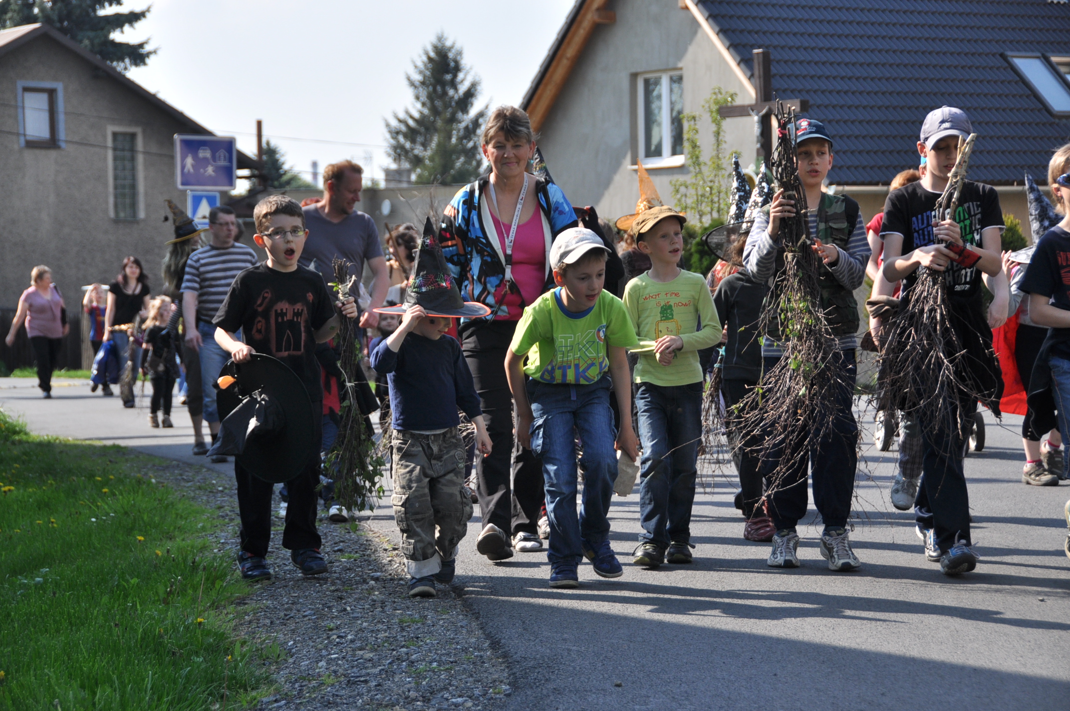 2014 04 30 pálení čarodějnic Záblatí 02